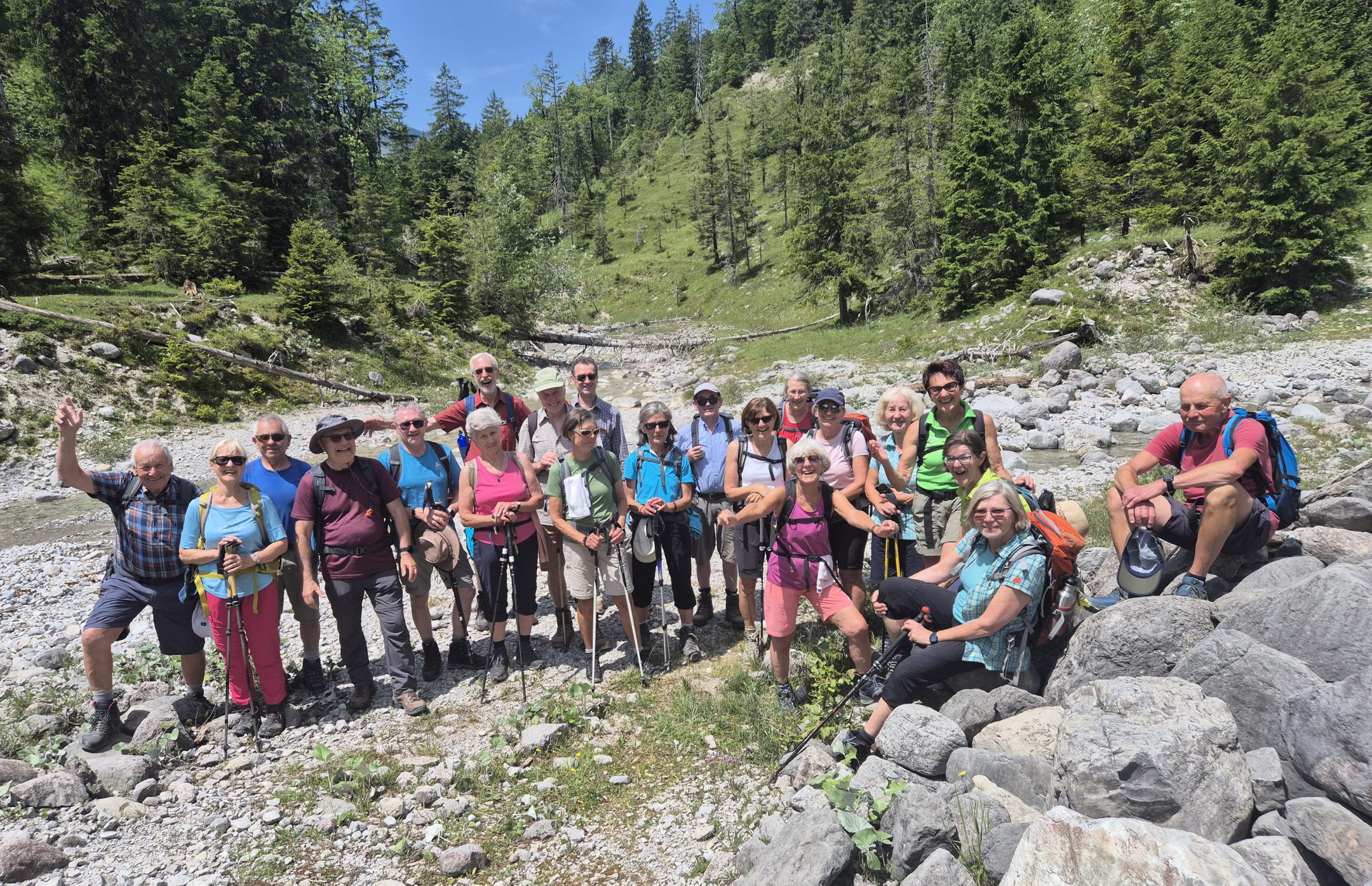 Alpenvereinswanderung zu Finzbachklamm