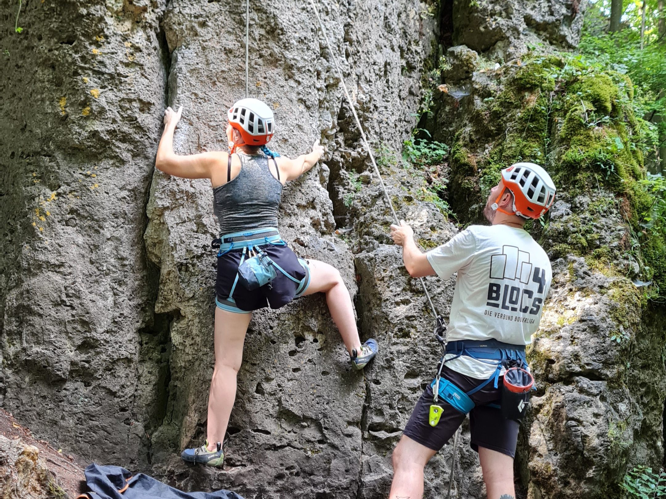 2. Kurs Von der Halle an den Fels