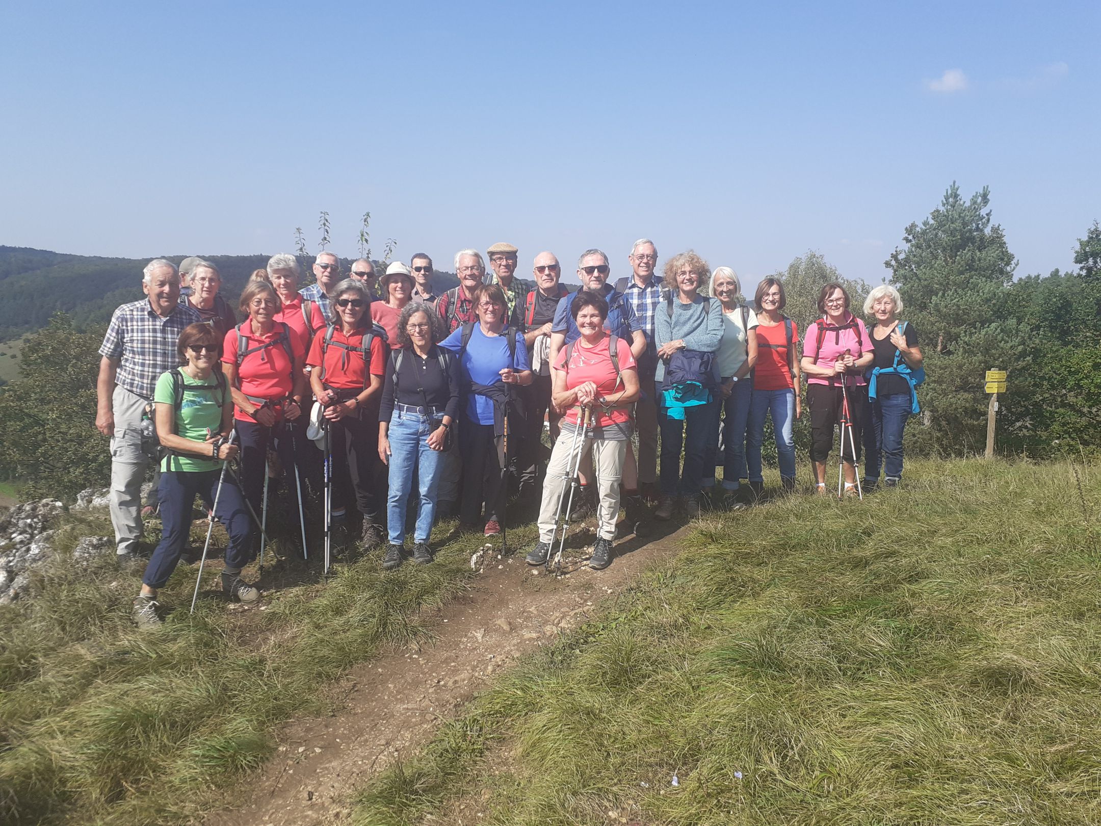 Alpenvereinswanderung auf dem Jura-Steig