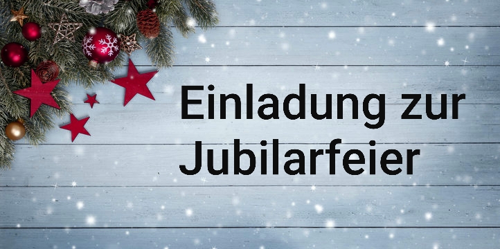 Einladung zur Jubilarfeier des Alpenvereins am 23.11.2024