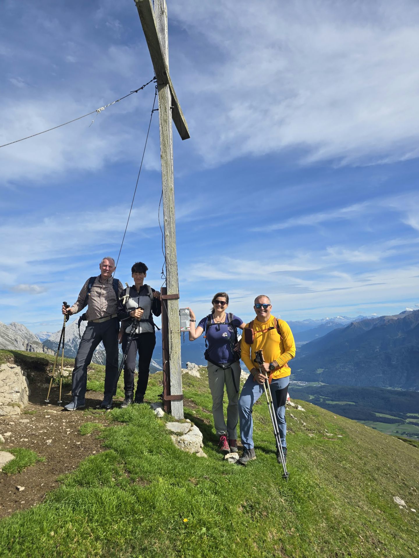 Grandioser Spätsommertag am Klettersteig Wankspitze