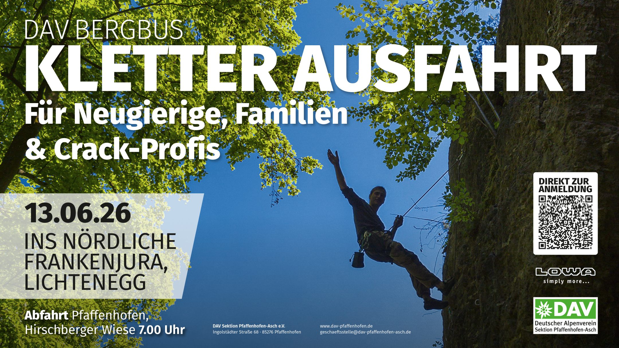 Kletterberbusfahrt