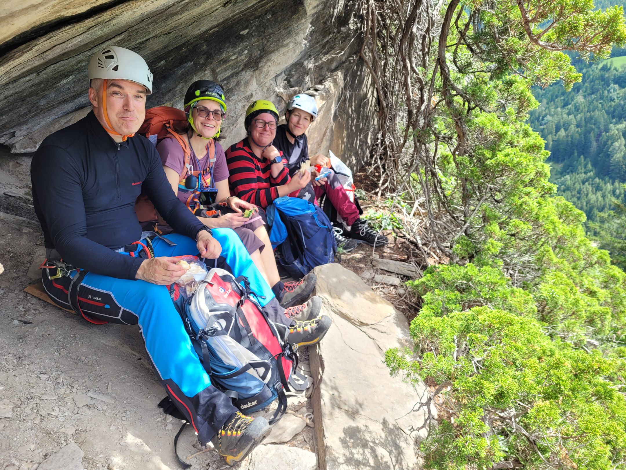 Klettersteig Ölberg in Südtirol