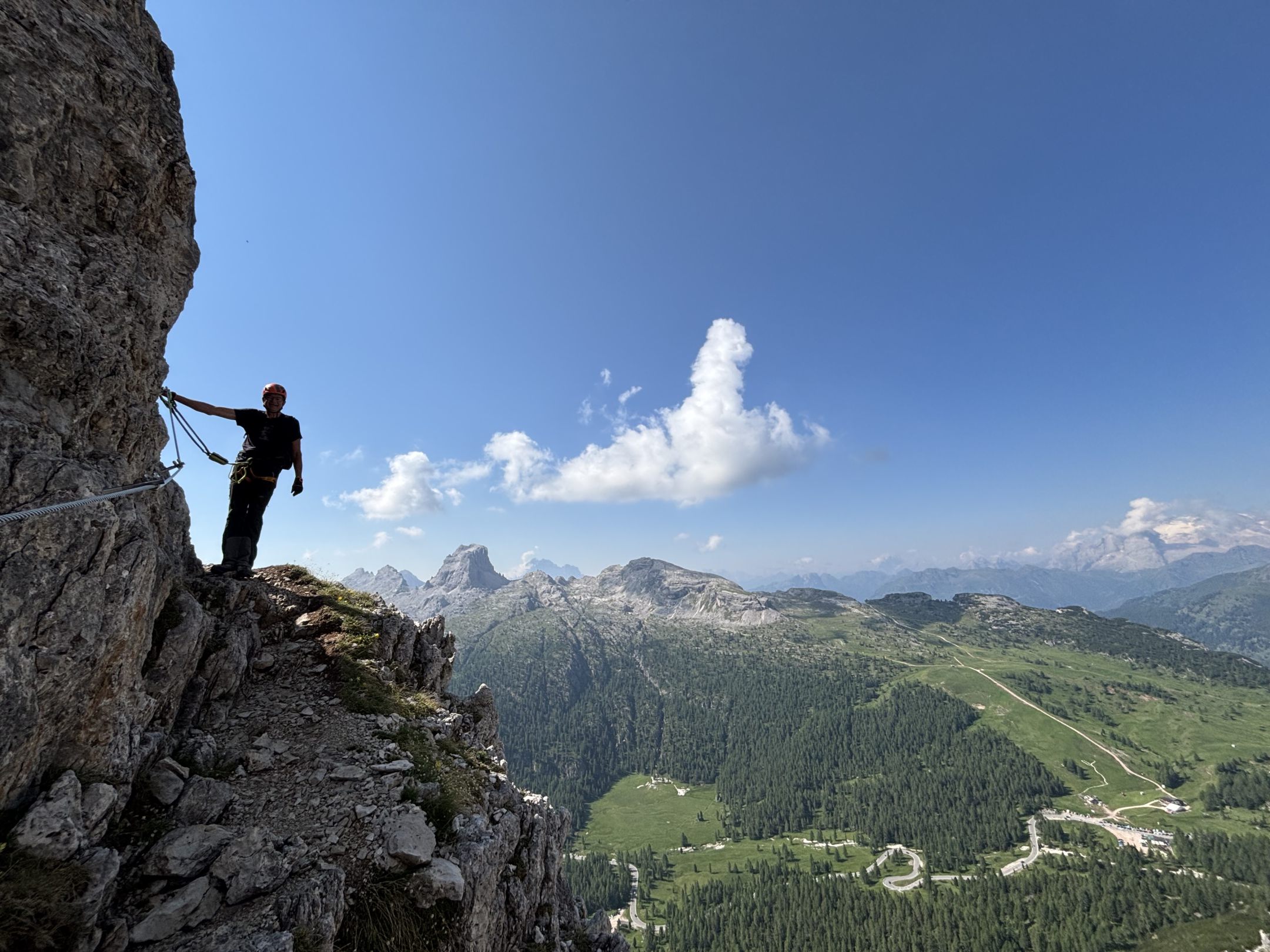 Schwierige Klettersteigklassiker Dolomiten