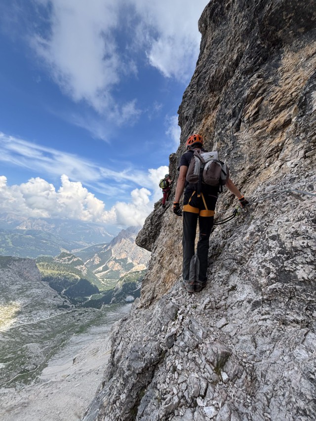 Schwierige Klettersteigklassiker Dolomiten