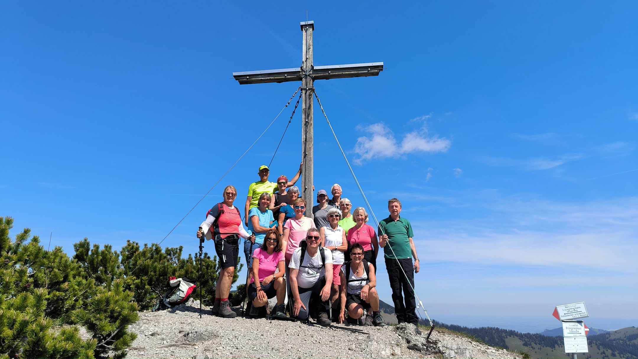 Wanderung auf das Trainsjoch 1707 m