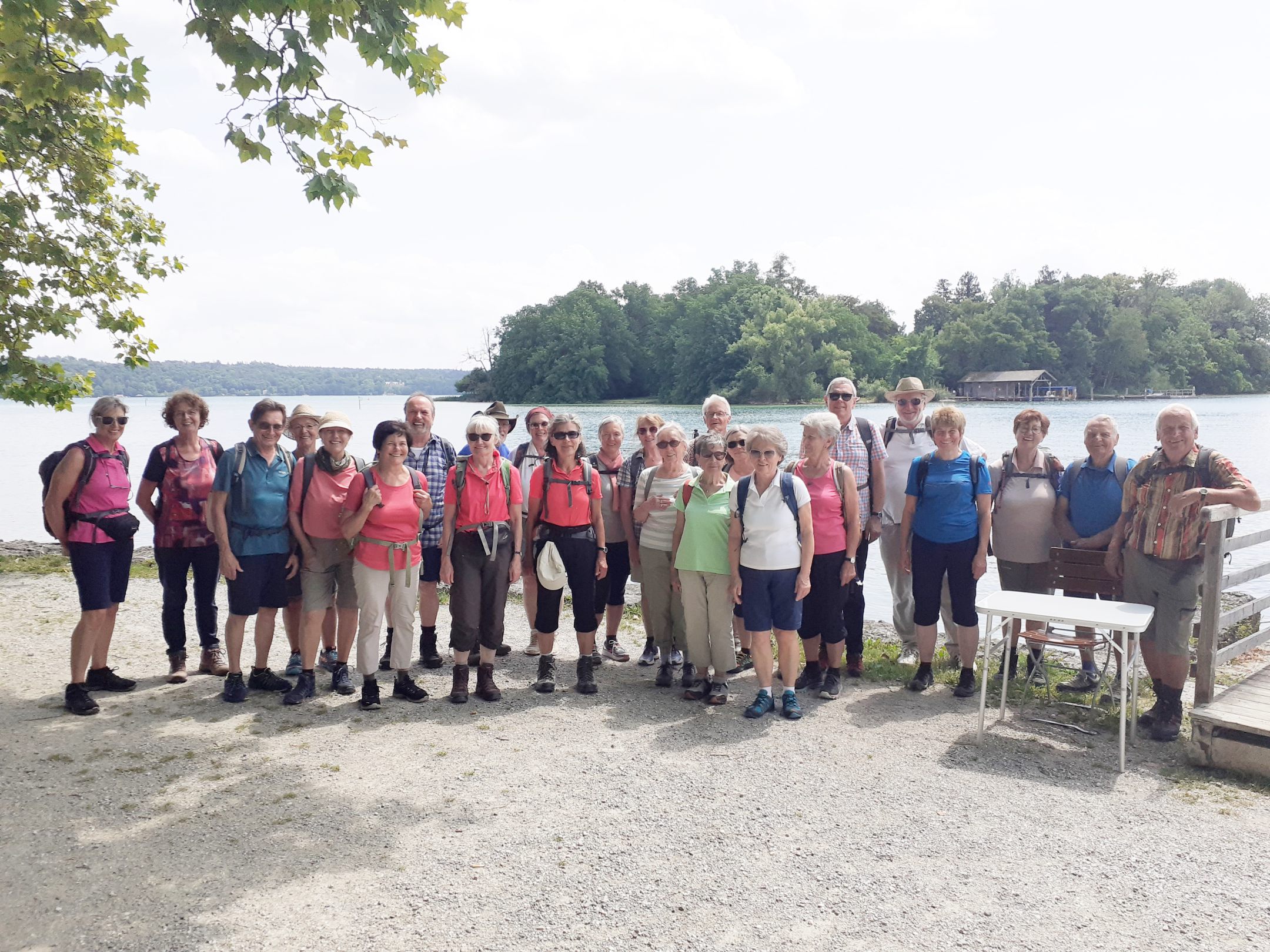 Wanderung zur Roseninsel