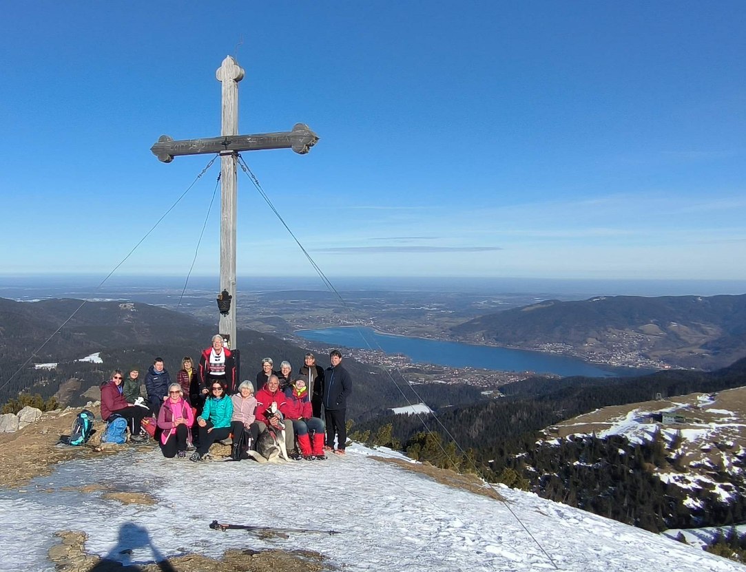 Winterwanderung auf den Hirschberg